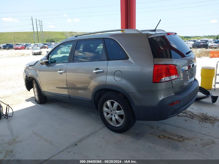 2011 Kia Sorento Lx VIN: 5XYKT3A16BG058815 Lot: 39455365