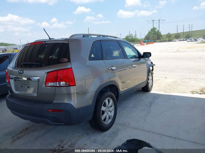 2011 Kia Sorento Lx VIN: 5XYKT3A16BG058815 Lot: 39455365