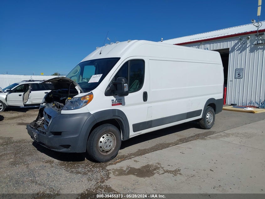VIN 3C6TRVDG7HE548384 2017 RAM PROMASTER 2500 HIGH ROOF 159 WB