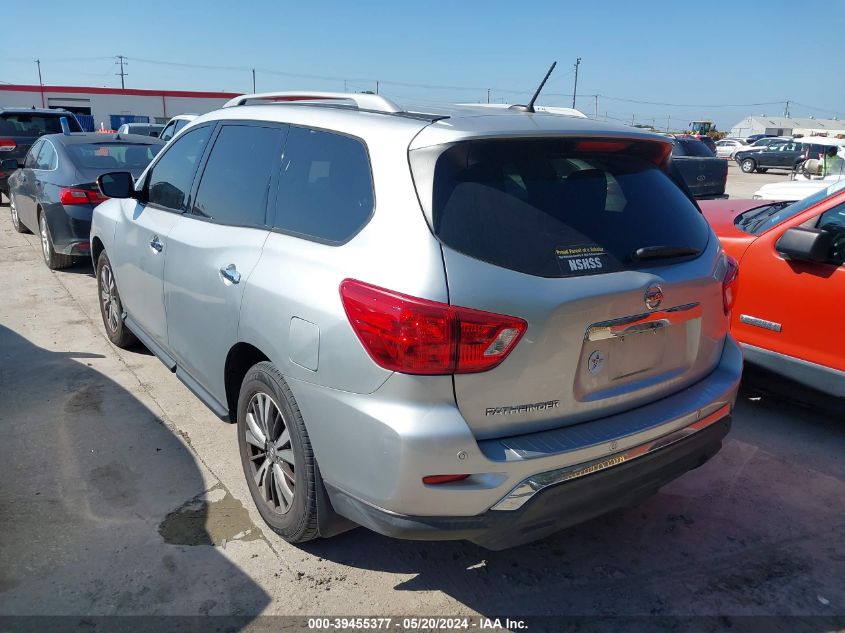 2017 Nissan Pathfinder Sv VIN: 5N1DR2MN2HC627250 Lot: 39455377