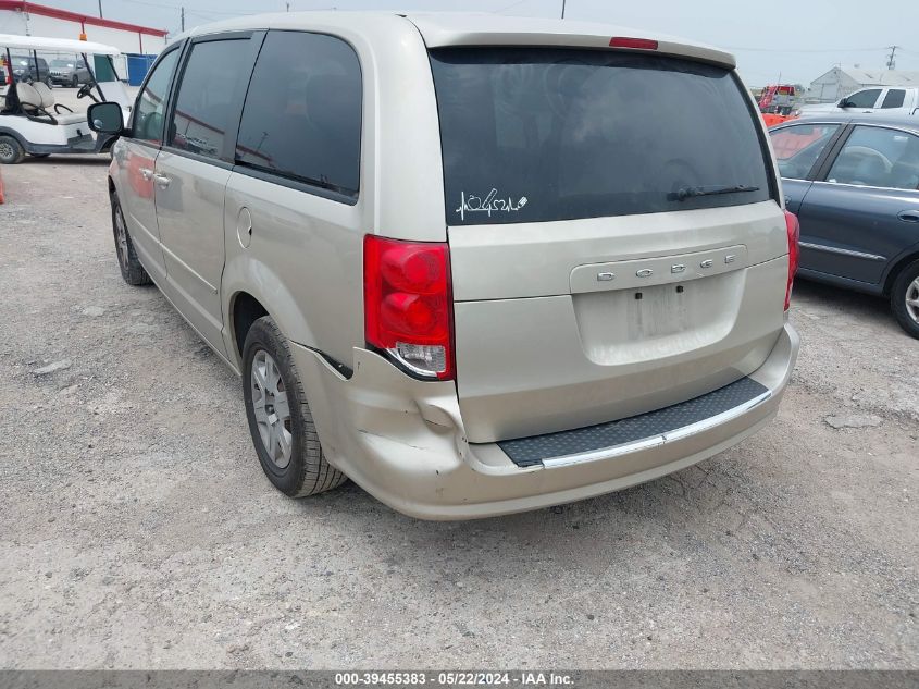 2012 Dodge Grand Caravan Se/Avp VIN: 2C4RDGBG8CR336536 Lot: 39455383
