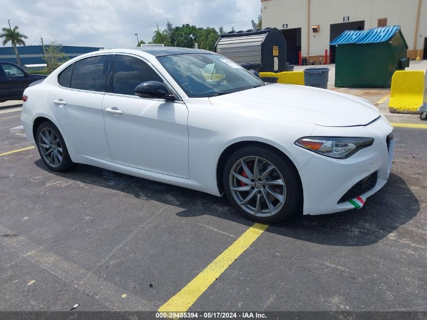 2017 Alfa Romeo Giulia Rwd VIN: ZARFAEBN6H7551135 Lot: 39455394