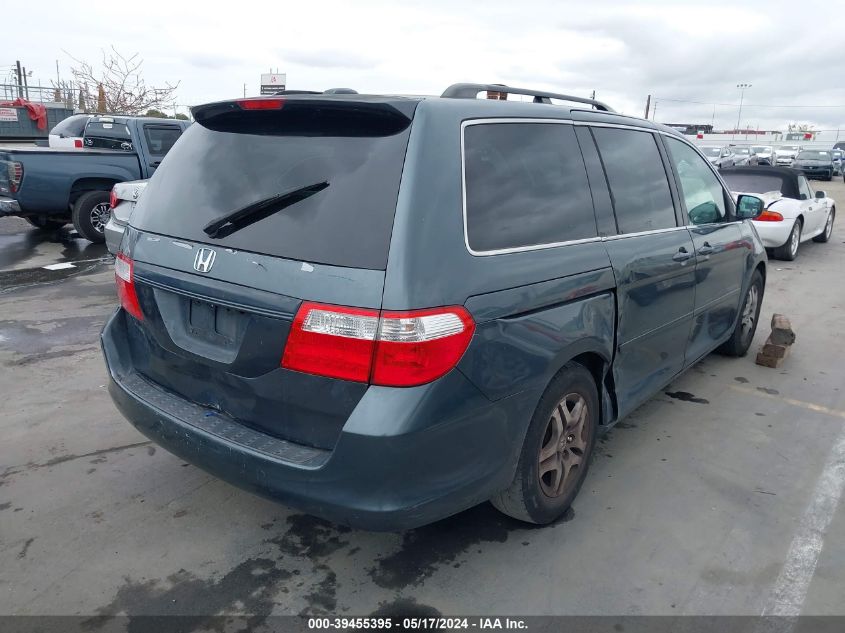 2006 Honda Odyssey Ex-L VIN: 5FNRL38716B445326 Lot: 39455395