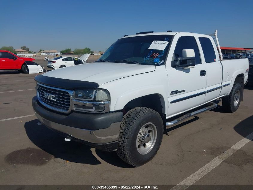 2001 GMC Sierra 2500Hd Sle VIN: 1GTHK29G01E342349 Lot: 39455399