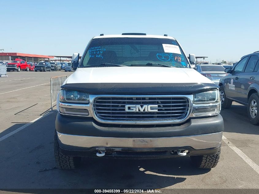 2001 GMC Sierra 2500Hd Sle VIN: 1GTHK29G01E342349 Lot: 39455399