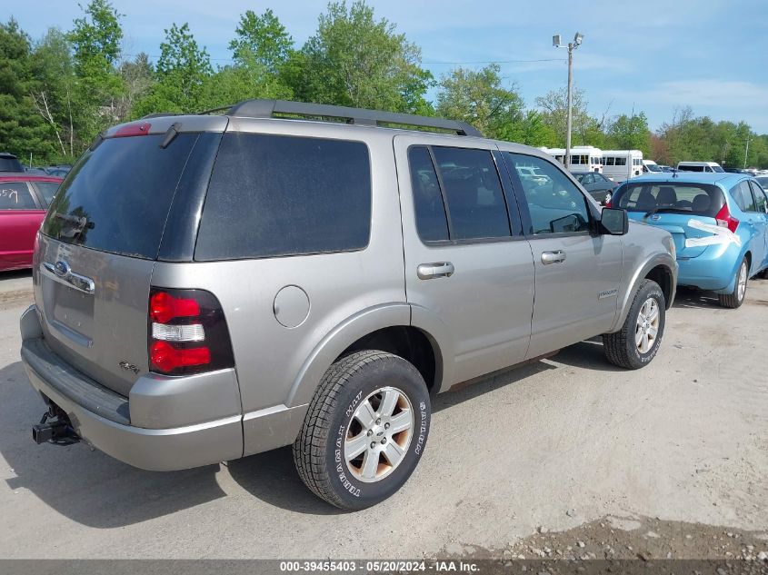 2008 Ford Explorer Xlt VIN: 1FMEU73E78UA43731 Lot: 39455403