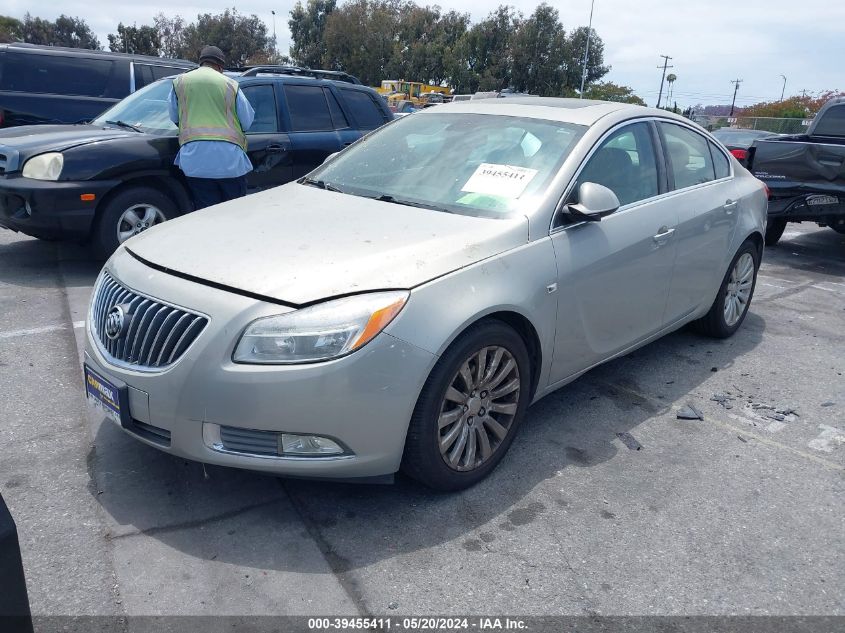 2011 Buick Regal Cxl Russelsheim VIN: W04GT5GC7B1024581 Lot: 39455411