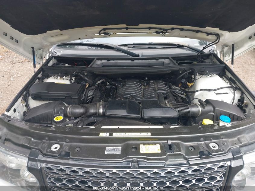 2012 Land Rover Range Rover Hse VIN: SALME1D41CA374355 Lot: 39455415
