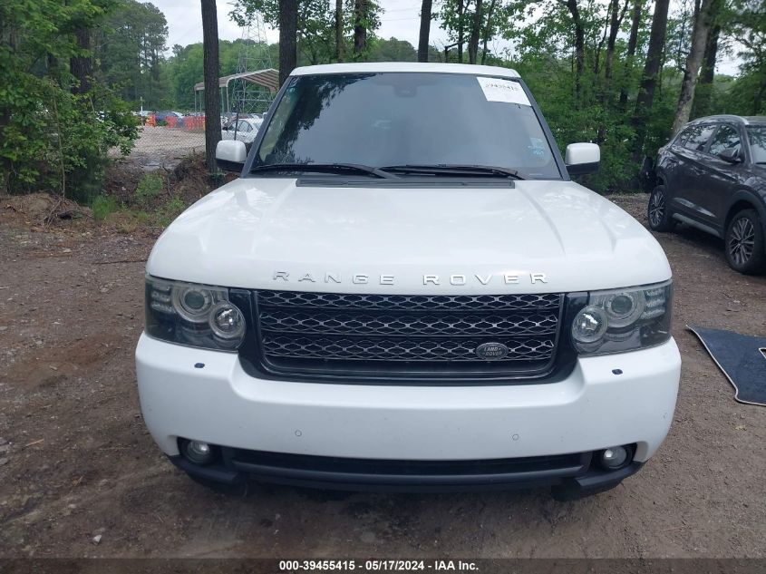 2012 Land Rover Range Rover Hse VIN: SALME1D41CA374355 Lot: 39455415