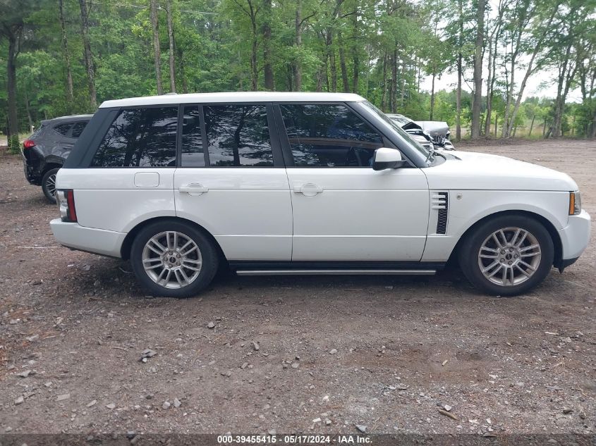 2012 Land Rover Range Rover Hse VIN: SALME1D41CA374355 Lot: 39455415