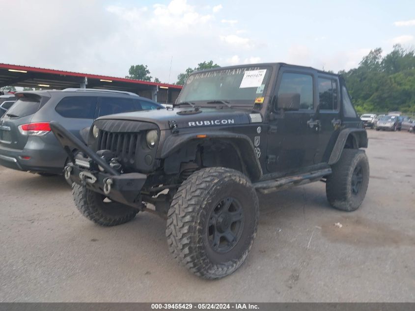 2013 Jeep Wrangler Unlimited Rubicon VIN: 1C4BJWFG0DL647449 Lot: 39455429