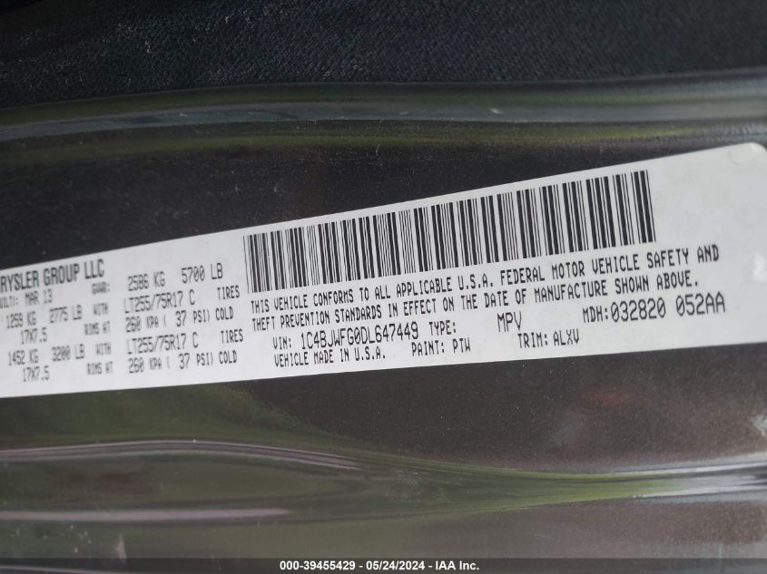 2013 JEEP WRANGLER UNLIMITED RUBICON - 1C4BJWFG0DL647449