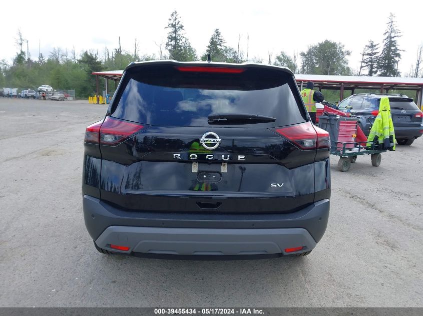 2021 Nissan Rogue Sv Fwd VIN: 5N1AT3BA1MC739476 Lot: 39455434