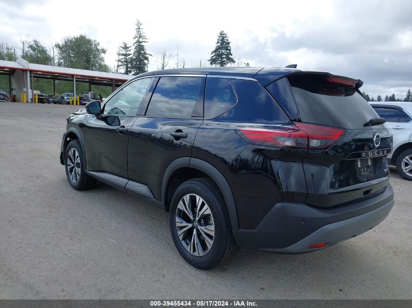 2021 Nissan Rogue Sv Fwd VIN: 5N1AT3BA1MC739476 Lot: 39455434