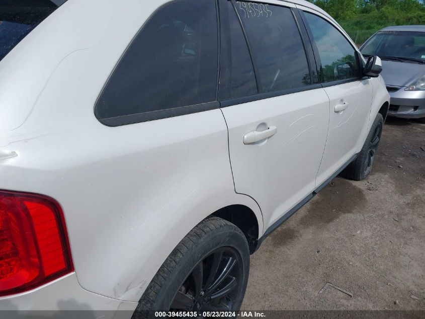 2013 Ford Edge Sel VIN: 2FMDK4JC0DBB13975 Lot: 39455435