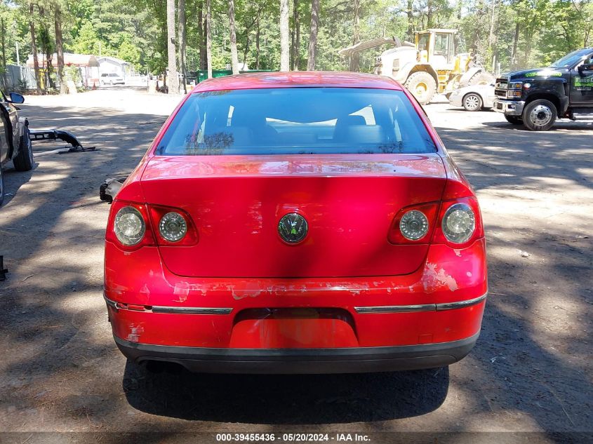 2008 Volkswagen Passat Turbo VIN: WVWJK73C58P123261 Lot: 39455436