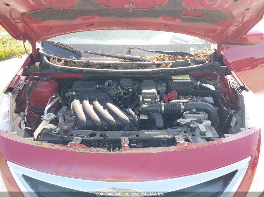 2016 Nissan Versa 1.6 S+ VIN: 3N1CN7AP2GL816758 Lot: 39455442