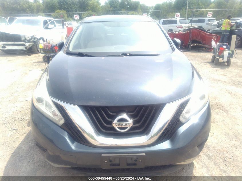 2016 Nissan Murano S VIN: 5N1AZ2MH1GN120680 Lot: 39455448