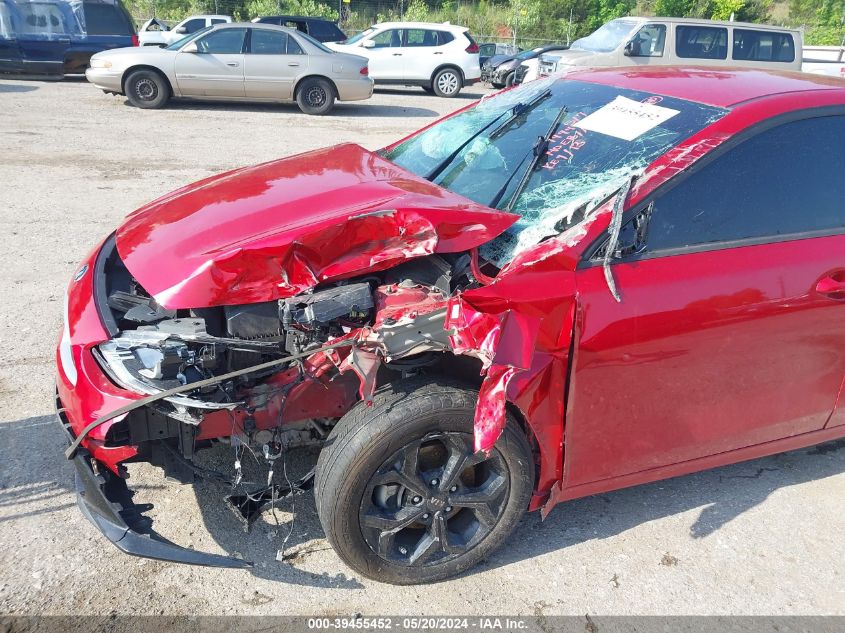 2021 Kia Forte Lxs VIN: 3KPF24AD5ME376798 Lot: 39455452