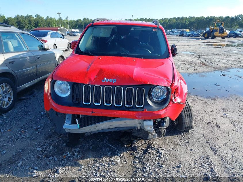 2017 Jeep Renegade Latitude Fwd VIN: ZACCJABB5HPE63319 Lot: 39455453