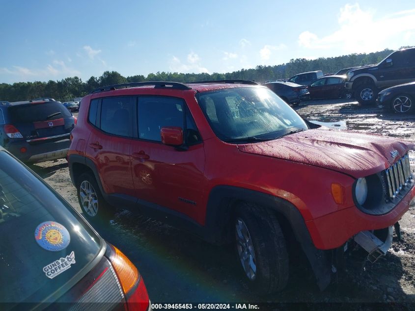 2017 Jeep Renegade Latitude Fwd VIN: ZACCJABB5HPE63319 Lot: 39455453