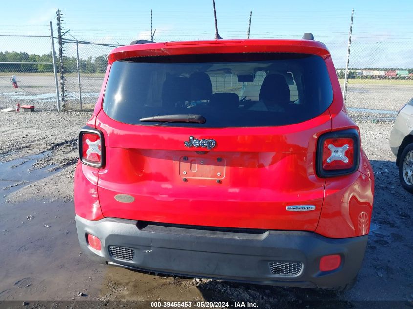 2017 Jeep Renegade Latitude Fwd VIN: ZACCJABB5HPE63319 Lot: 39455453