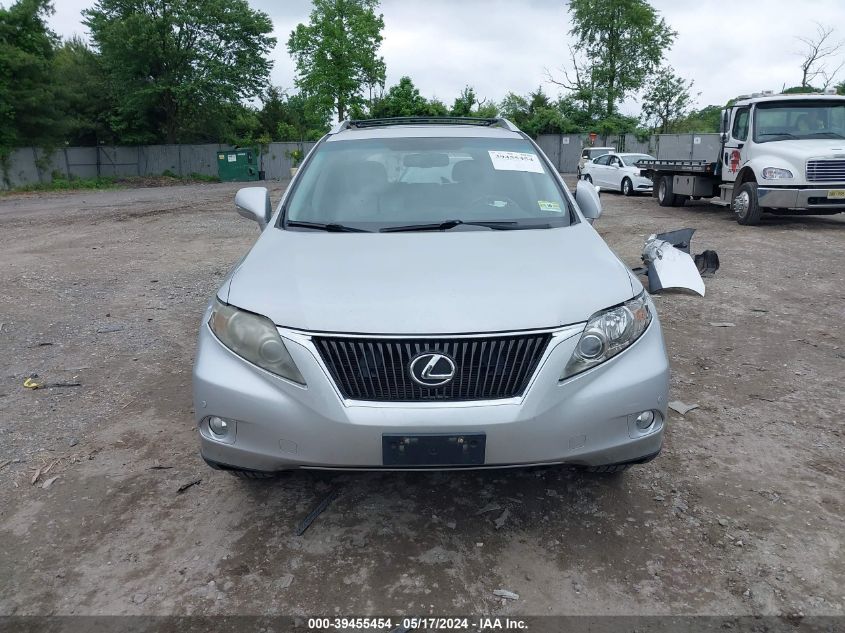 2012 Lexus Rx 350 VIN: 2T2BK1BA2CC126168 Lot: 39455454
