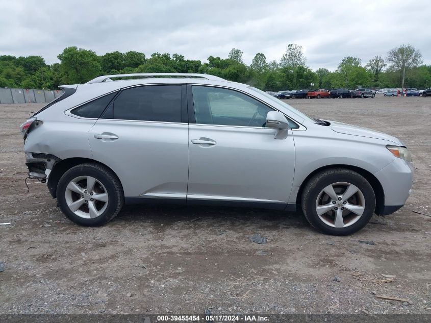 2012 Lexus Rx 350 VIN: 2T2BK1BA2CC126168 Lot: 39455454