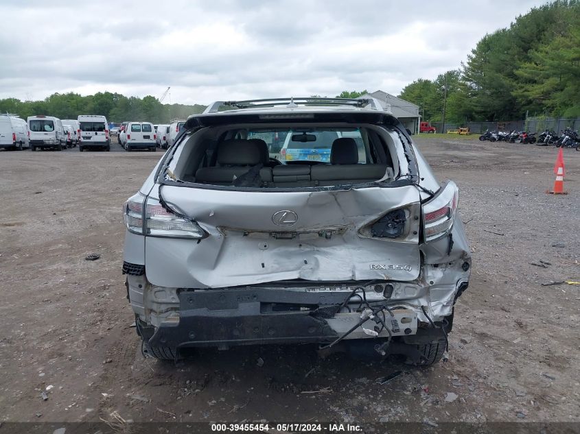 2012 Lexus Rx 350 VIN: 2T2BK1BA2CC126168 Lot: 39455454