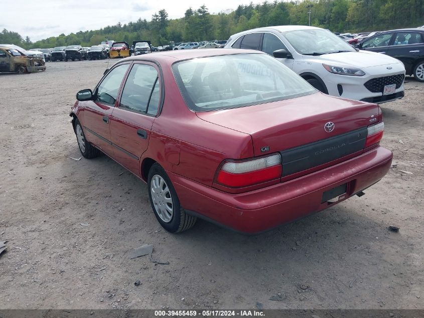 1997 Toyota Corolla Ce VIN: 2T1BA02E9VC187458 Lot: 39455459