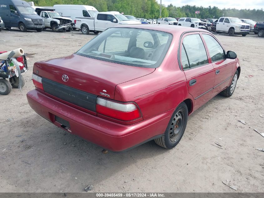 1997 Toyota Corolla Ce VIN: 2T1BA02E9VC187458 Lot: 39455459