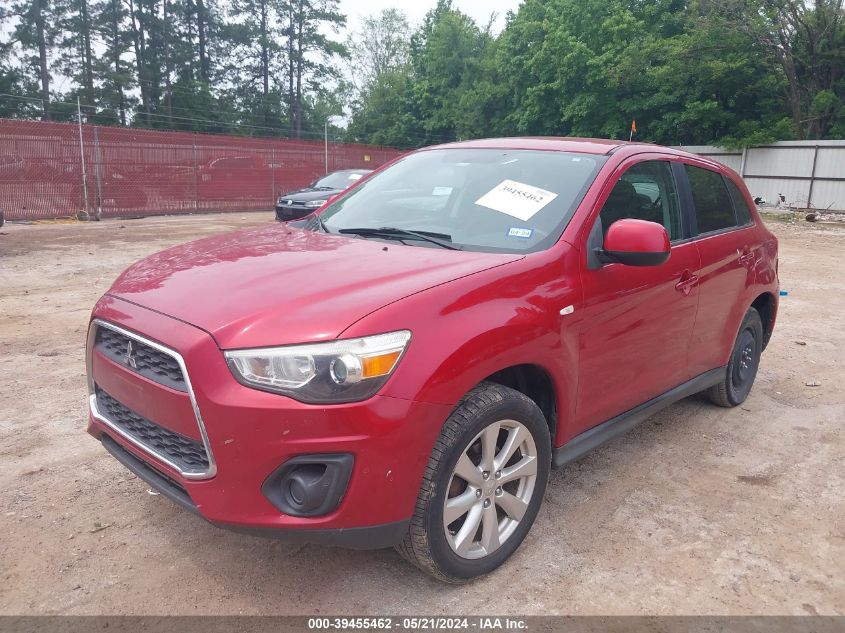 2015 Mitsubishi Outlander Sport Es VIN: 4A4AP3AU8FE019242 Lot: 39455462