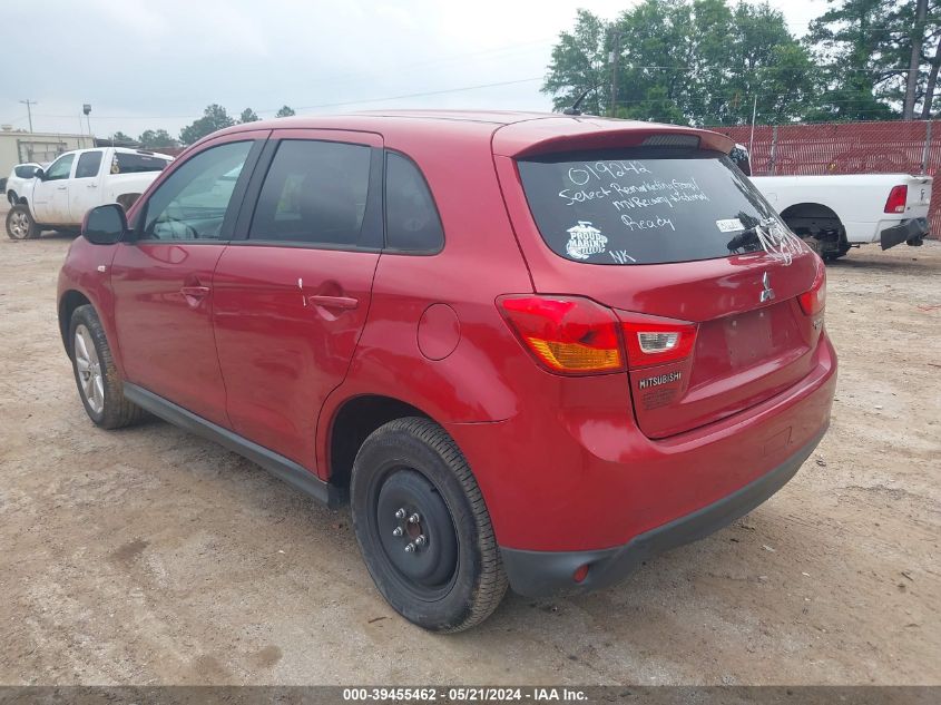 2015 Mitsubishi Outlander Sport Es VIN: 4A4AP3AU8FE019242 Lot: 39455462