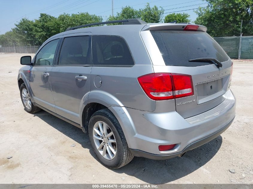 2015 Dodge Journey Sxt VIN: 3C4PDCBG8FT752233 Lot: 39455470