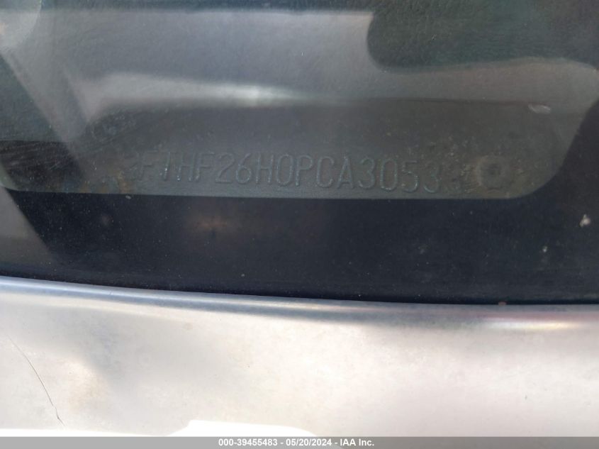 1993 Ford F250 VIN: 2FTHF26H0PCA30533 Lot: 39455483