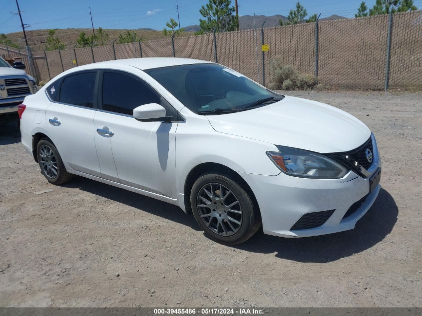 2016 Nissan Sentra S VIN: 3N1AB7AP4GY274162 Lot: 39455486