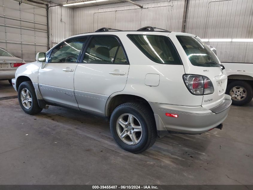 2002 Lexus Rx 300 VIN: JTJHF10UX20239887 Lot: 39455487