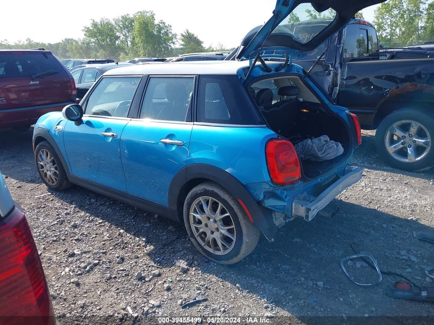 2015 Mini Hardtop Cooper S VIN: WMWXU3C57F2B58537 Lot: 39455499