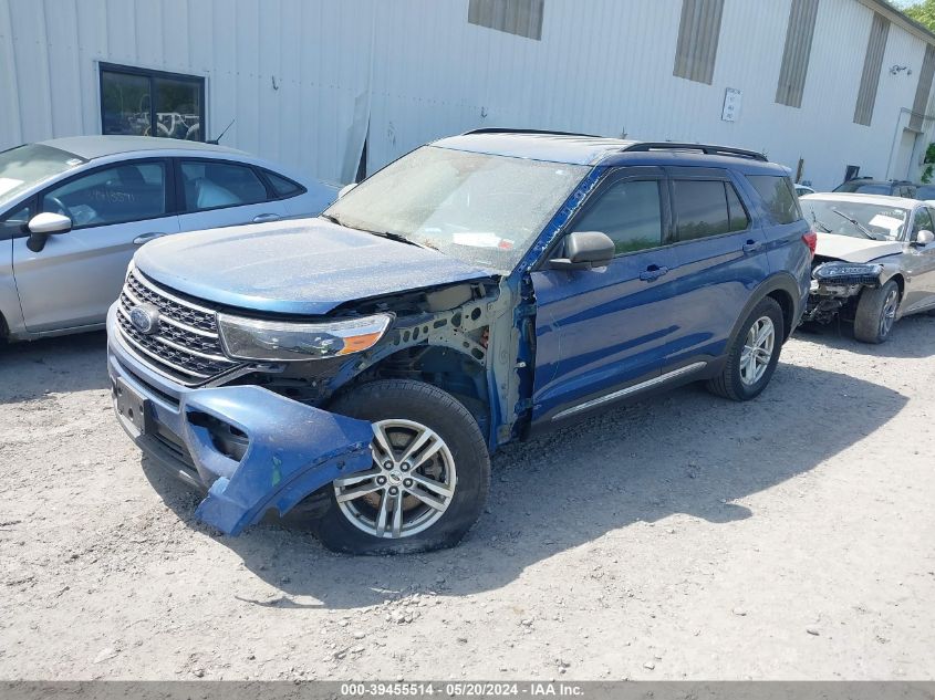 2020 Ford Explorer Xlt VIN: 1FMSK8DH1LGB79741 Lot: 39455514