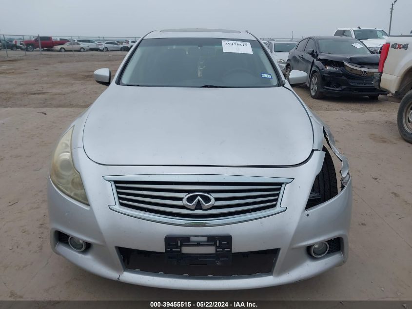 2013 Infiniti G37 Journey VIN: JN1CV6AP3DM716034 Lot: 39455515