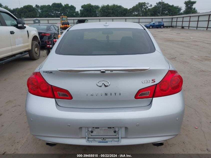 2013 Infiniti G37 Journey VIN: JN1CV6AP3DM716034 Lot: 39455515