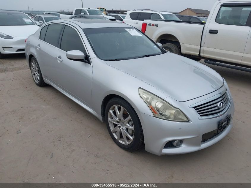 2013 Infiniti G37 Journey VIN: JN1CV6AP3DM716034 Lot: 39455515