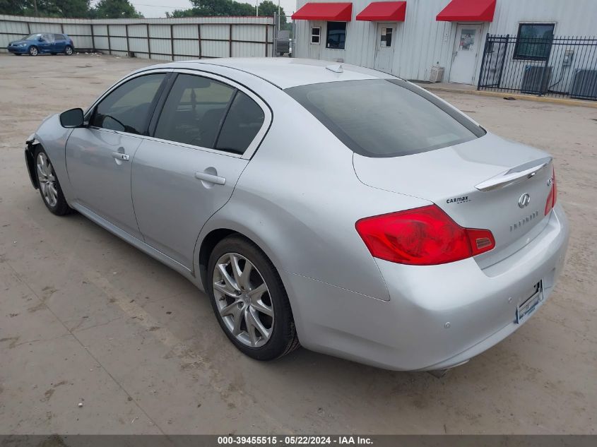 2013 Infiniti G37 Journey VIN: JN1CV6AP3DM716034 Lot: 39455515