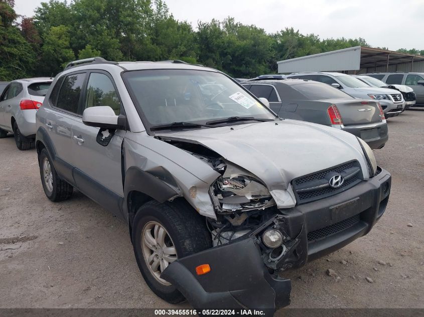 2007 Hyundai Tucson Limited/Se VIN: KM8JN12D97U584540 Lot: 39455516