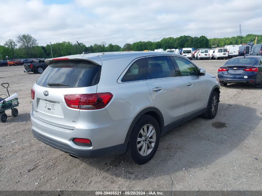 2019 KIA SORENTO 3.3L LX - 5XYPG4A5XKG493890