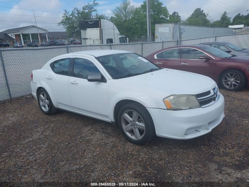 2013 Dodge Avenger Se VIN: 1C3CDZAB6DN680537 Lot: 39455528