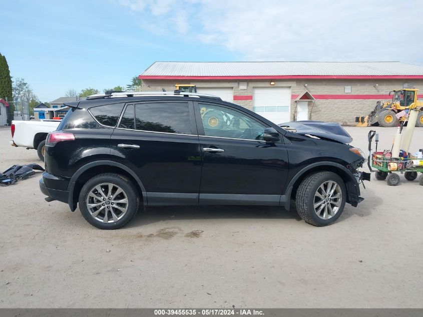 2T3DFREV5GW428872 2016 Toyota Rav4 Limited