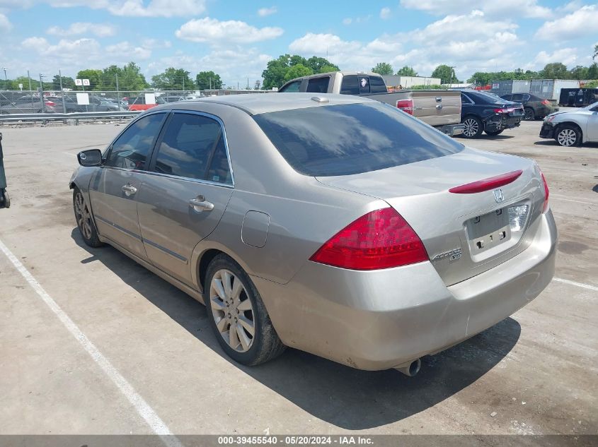 2006 Honda Accord 3.0 Ex VIN: 1HGCM66566A027523 Lot: 39455540