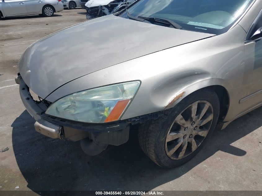 2006 Honda Accord 3.0 Ex VIN: 1HGCM66566A027523 Lot: 39455540