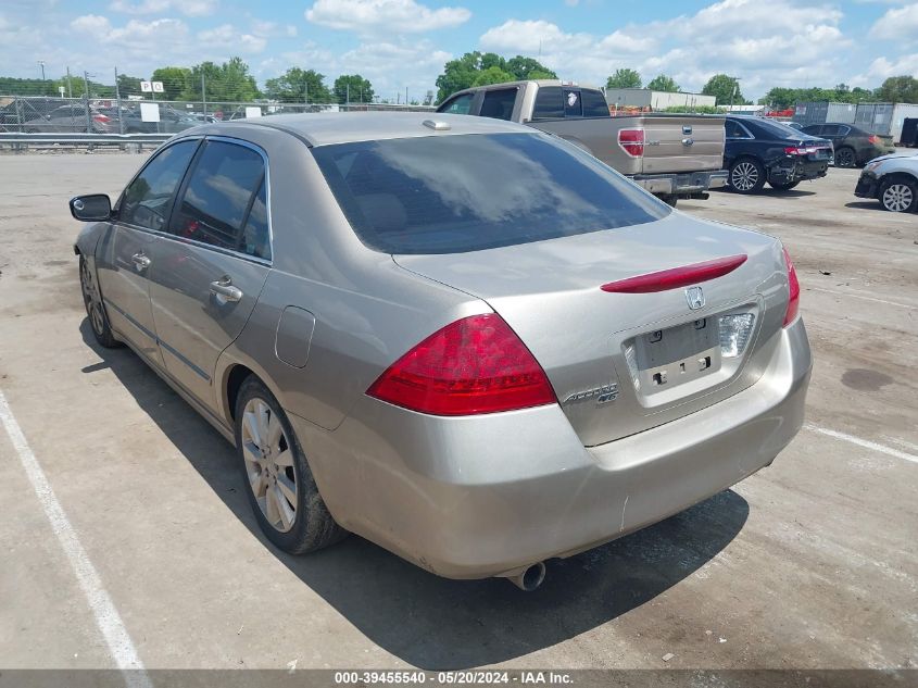 2006 Honda Accord 3.0 Ex VIN: 1HGCM66566A027523 Lot: 39455540